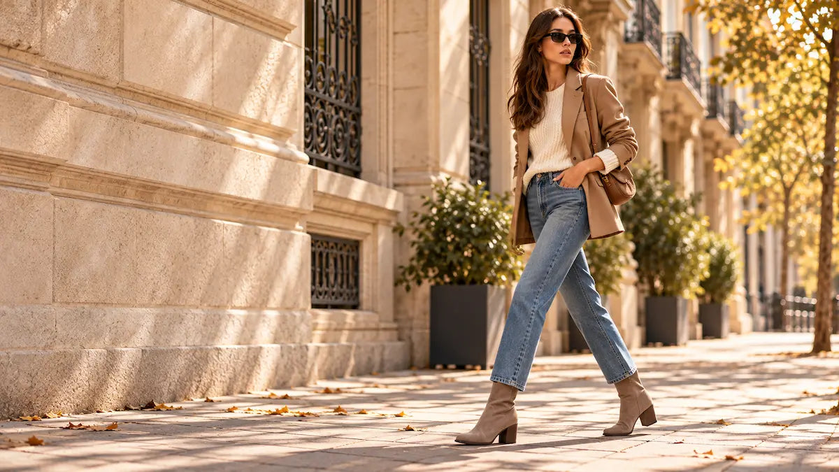 Cómo combinar botines con vaqueros: el modelo que mejor va con cada corte