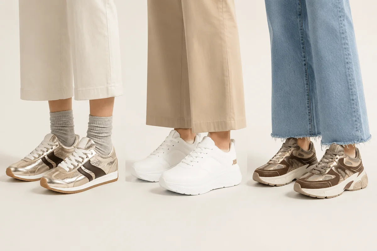Los 5 modelos de zapatillas de mujer más versátiles del año