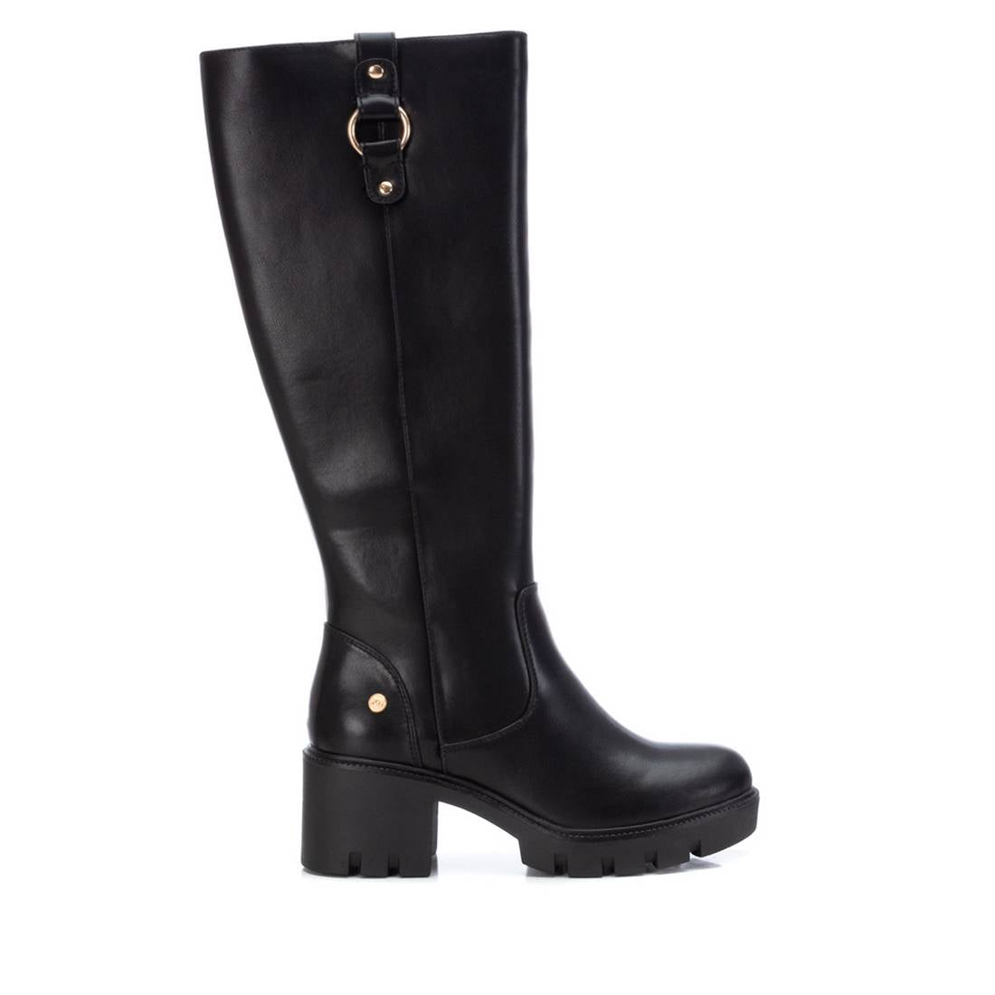 Xti Sheepskin Boots Black 144603 main image 1