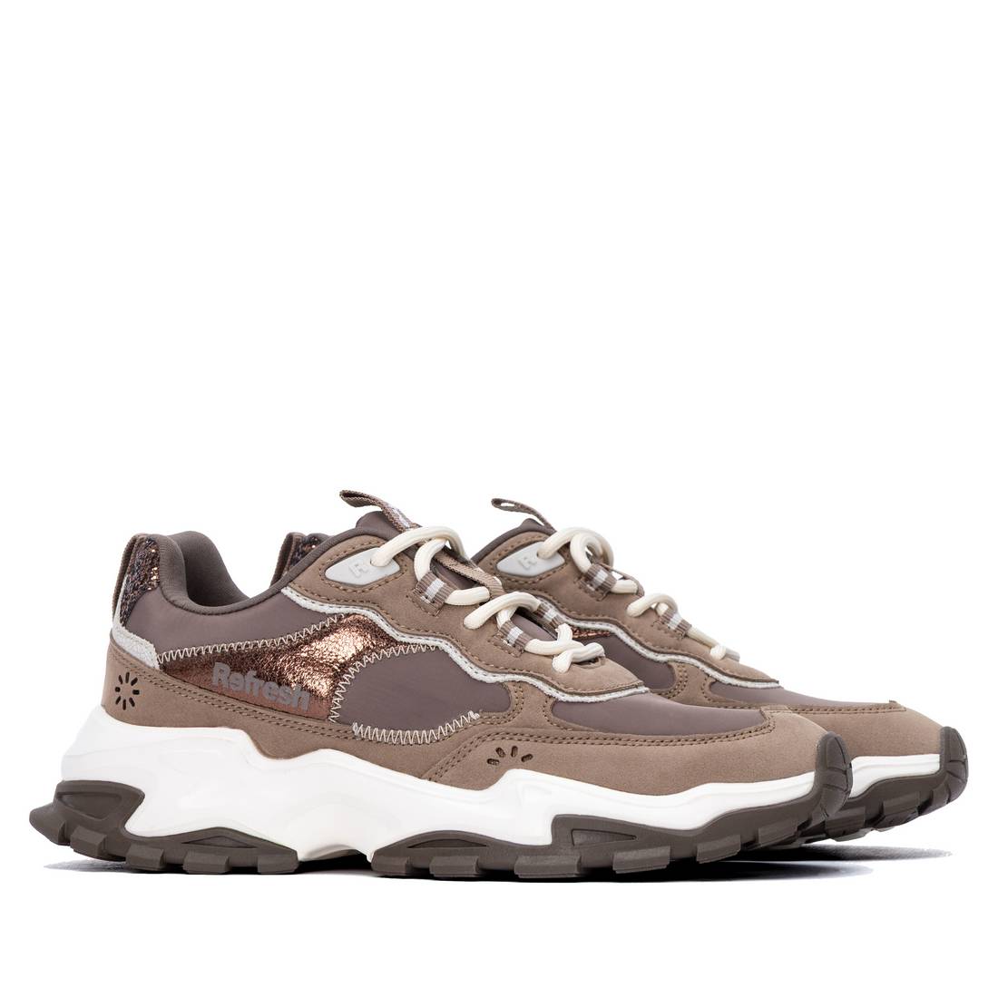 Zapatilla de mujer plano Refresh 17310409
