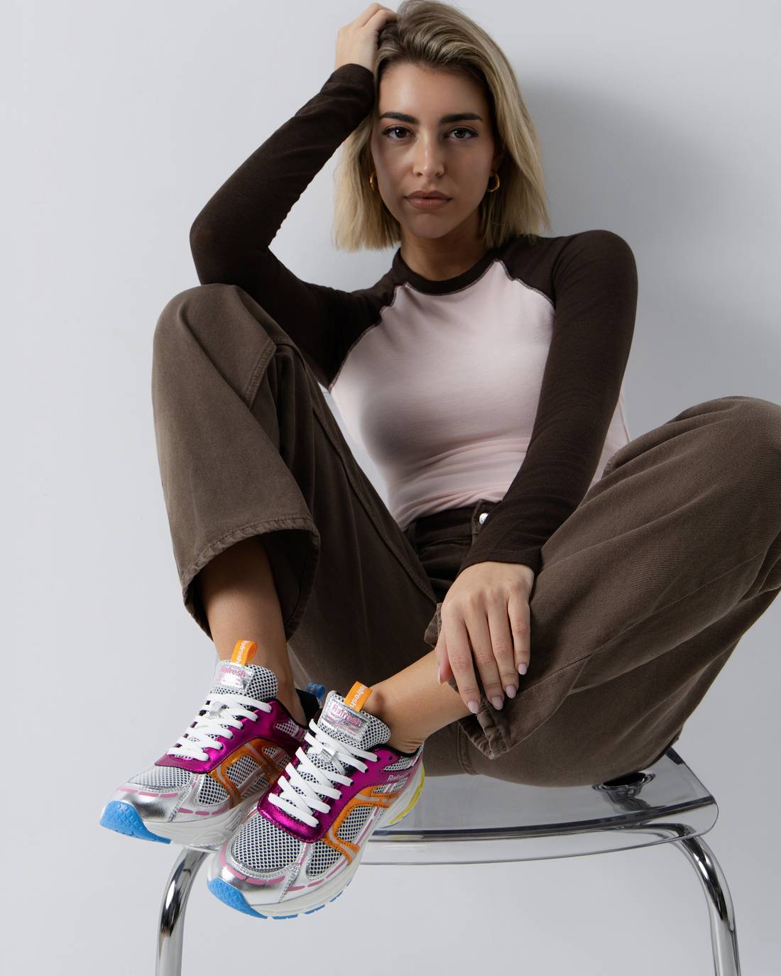 Zapatilla de mujer plano Refresh 17502104