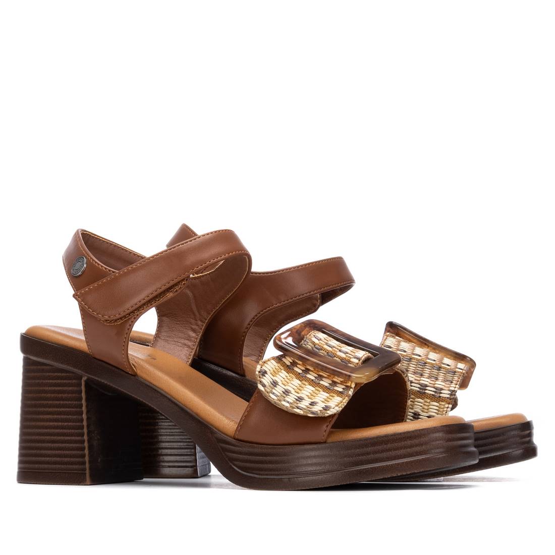 Sandalia de mujer con tacón Refresh 17502702