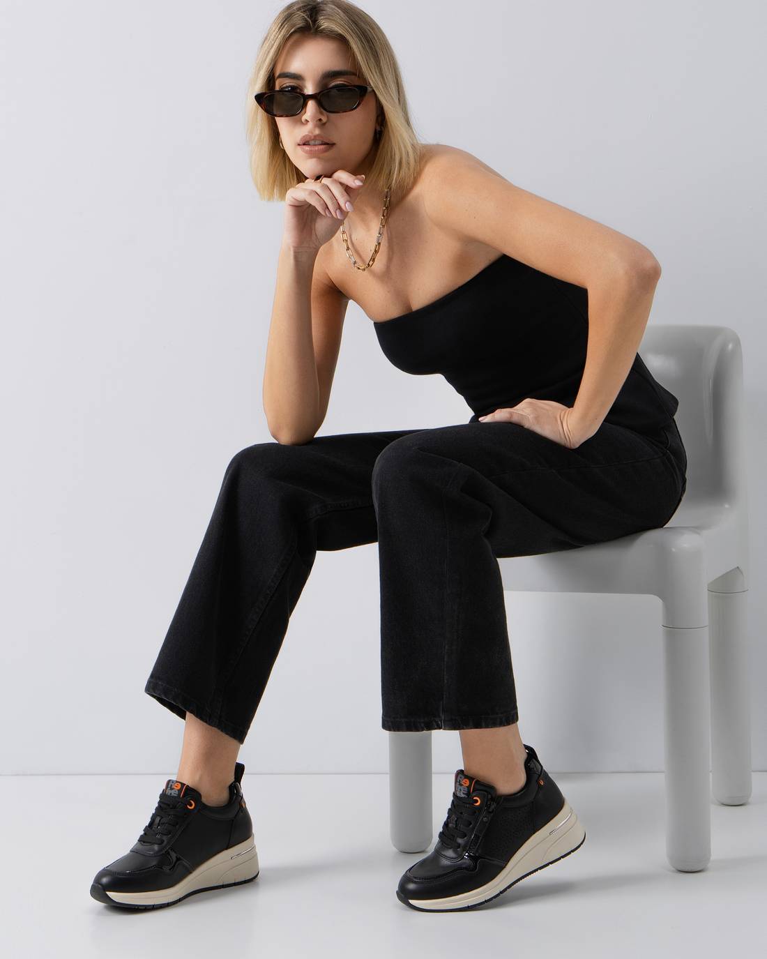 Zapatilla de mujer plano Refresh 17505204