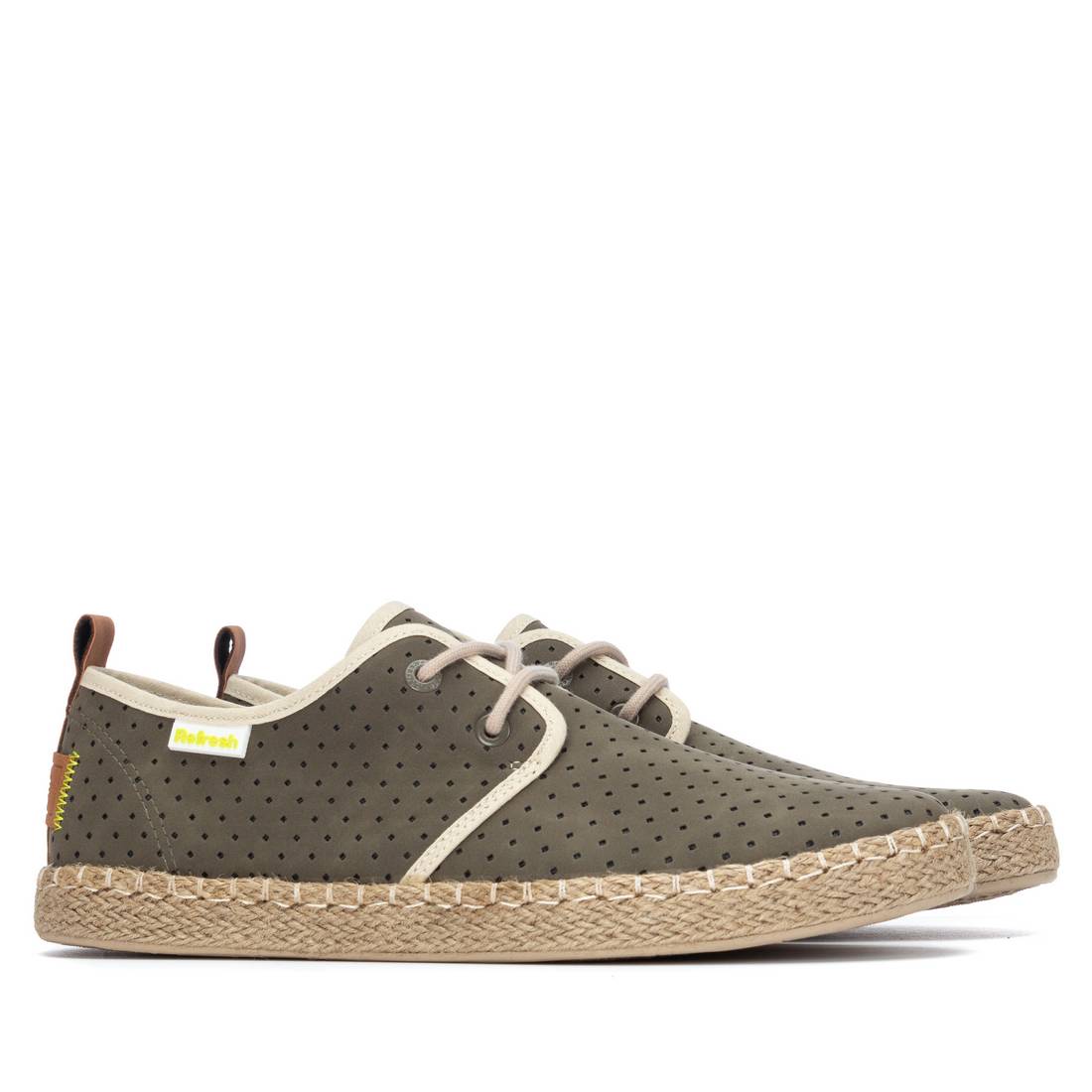 Zapatilla de hombre plano Refresh 17556003