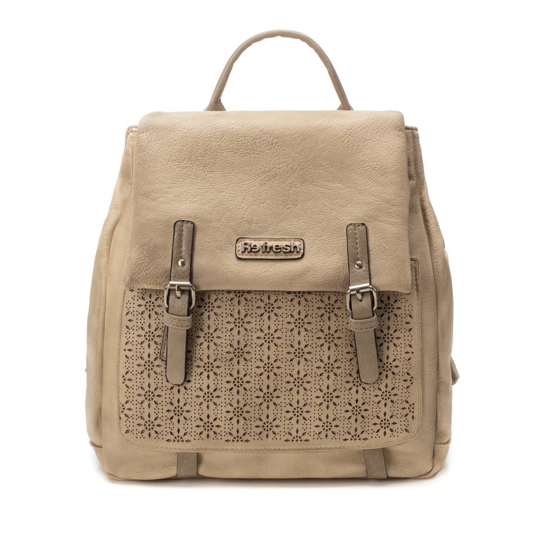 REFRESH 183219 Borsa Donna Grande A Tracolla – Finto Pelle Morbido, 5 Tasche, Cerniera, Tracolla Regolabile E Rimovibile, 28x35x15 Cm, Design Casual