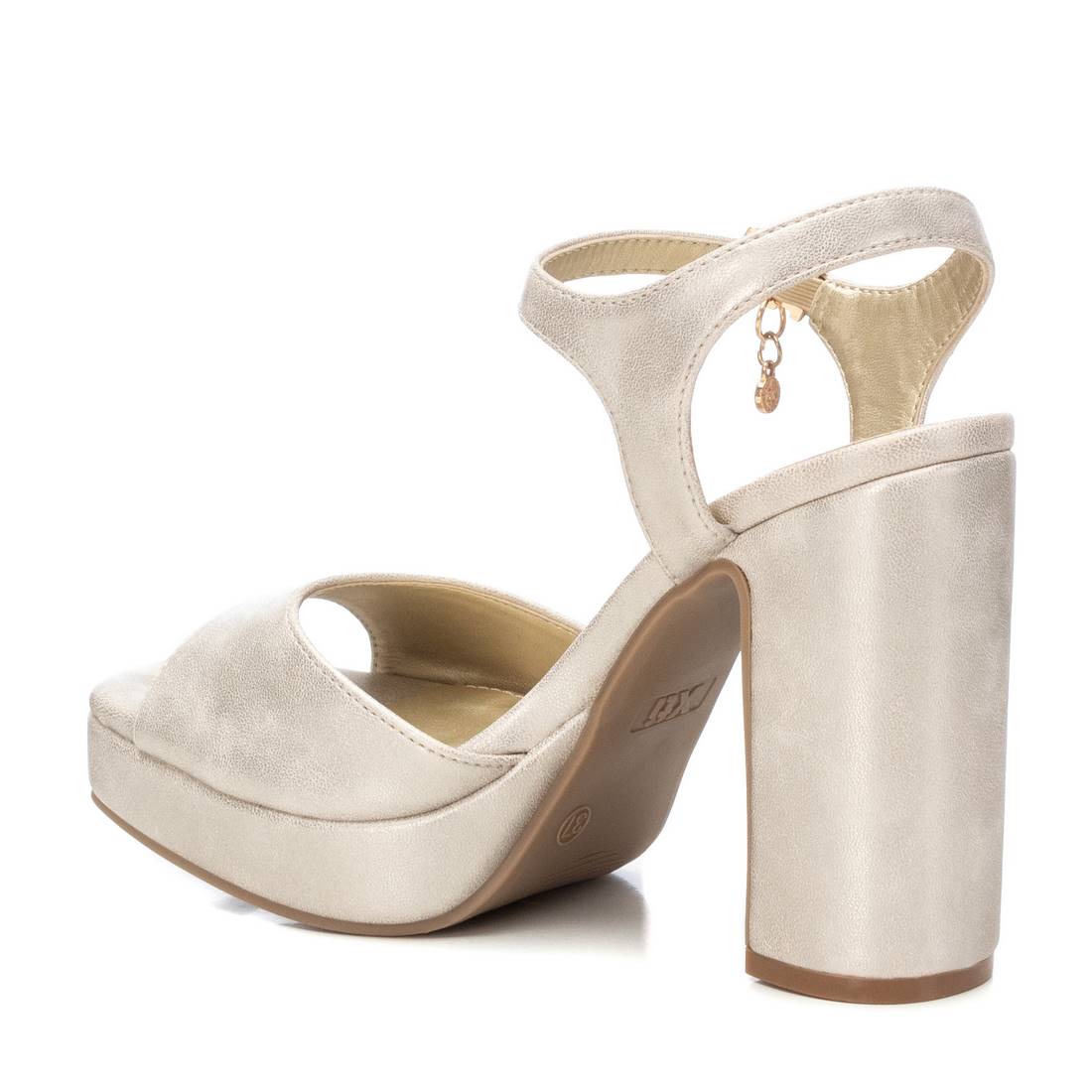 XTI women's 142834Wedge sandal, beige XTI women's 142834Wedge sandal, beige