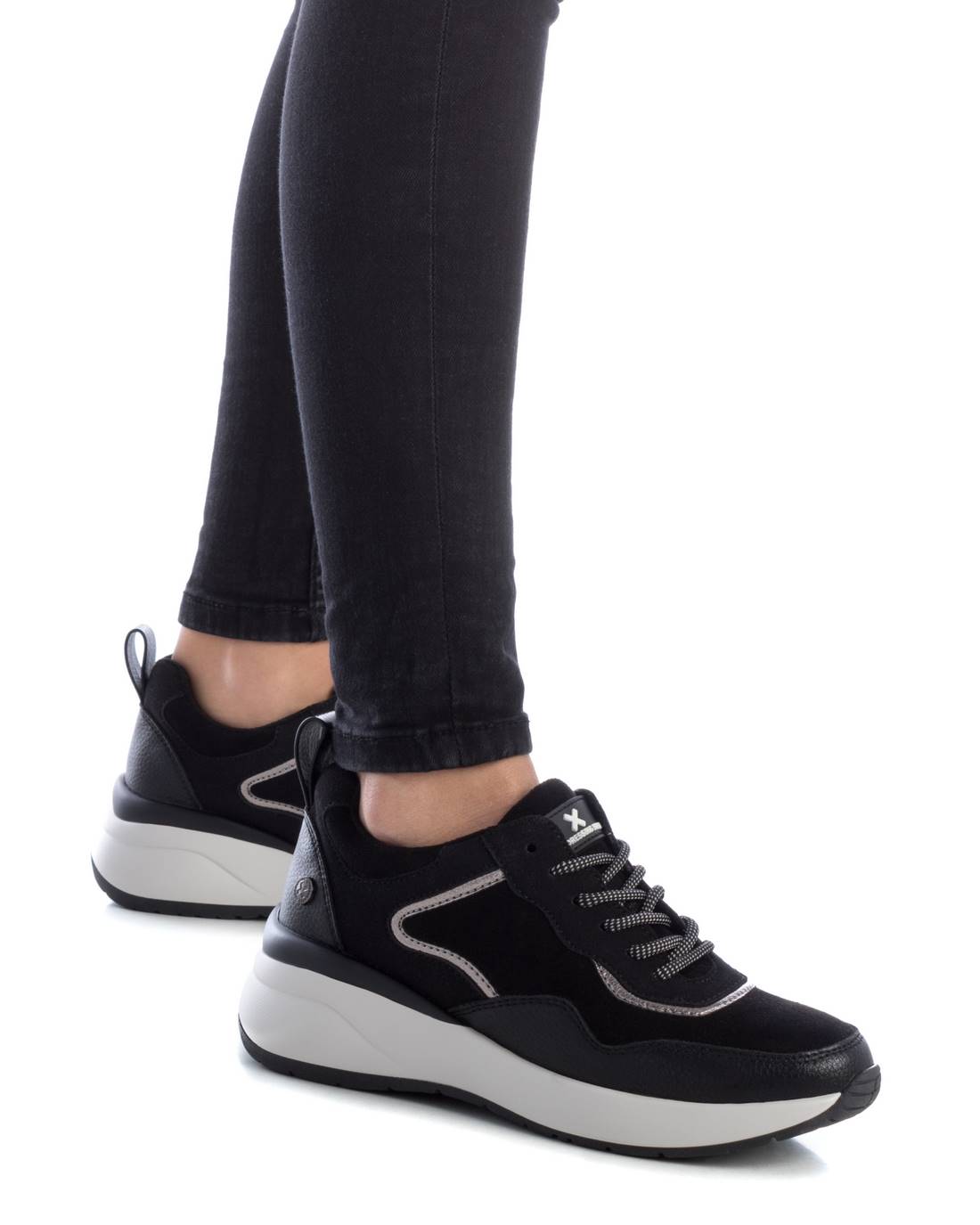 XTI Jonge Modieuze Sandalen Black Dames XTI Jonge Modieuze Sandalen Black Dames