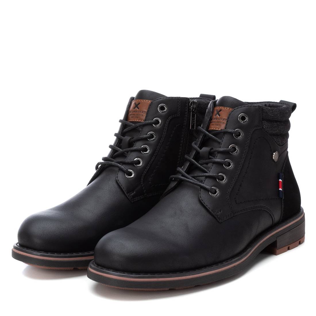 NEW XTI men\'s ankle boots in black Xti Men main image 4