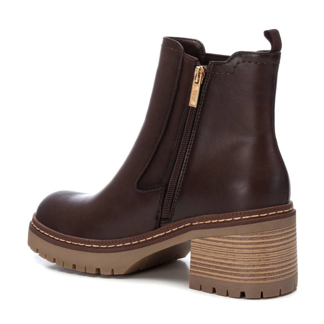 Botines XTI Para Mujer – Modelo XTI049357, Color Negro, Tacón 4 Cm Y Plataforma 2 Cm