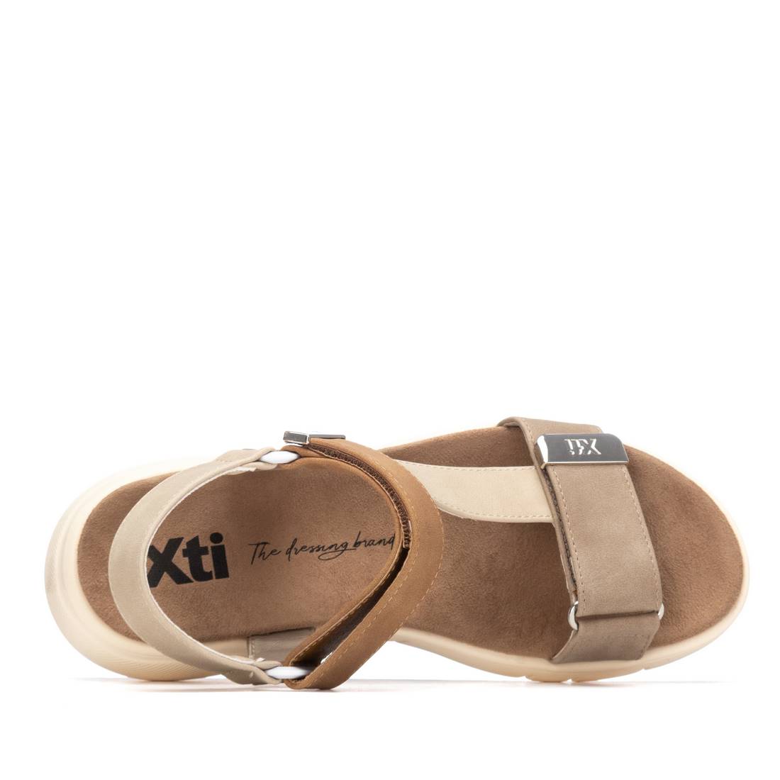 Sandalia de mujer plano Xti 14411207