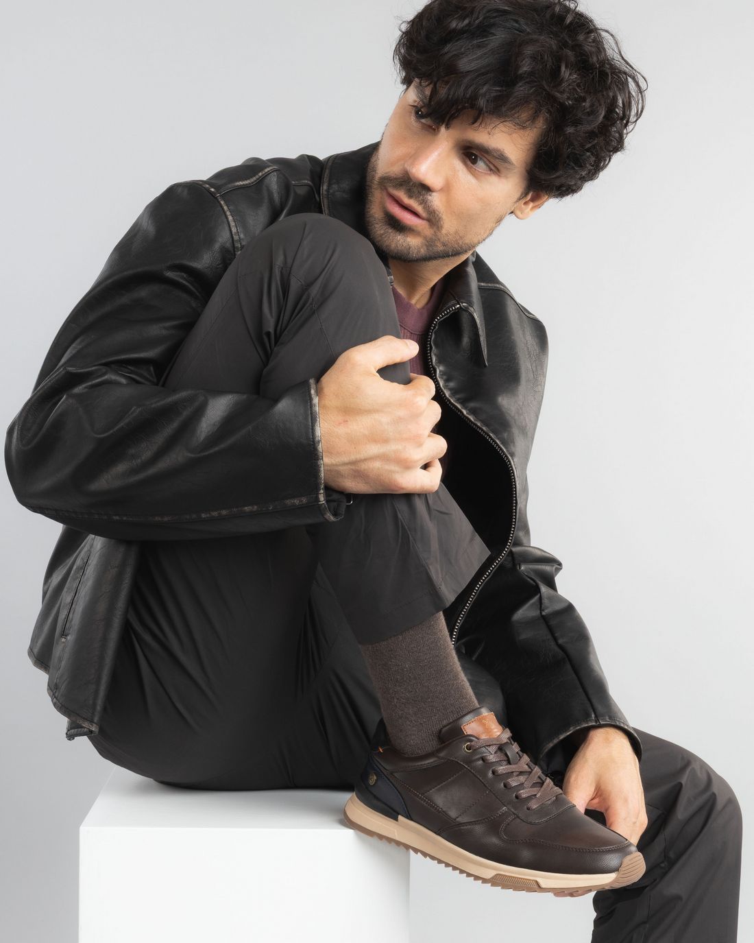 Zapato de hombre plano Xti 14455702