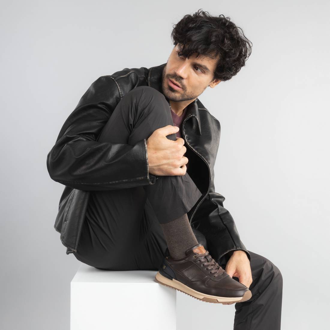 Zapato de hombre plano Xti 14455702