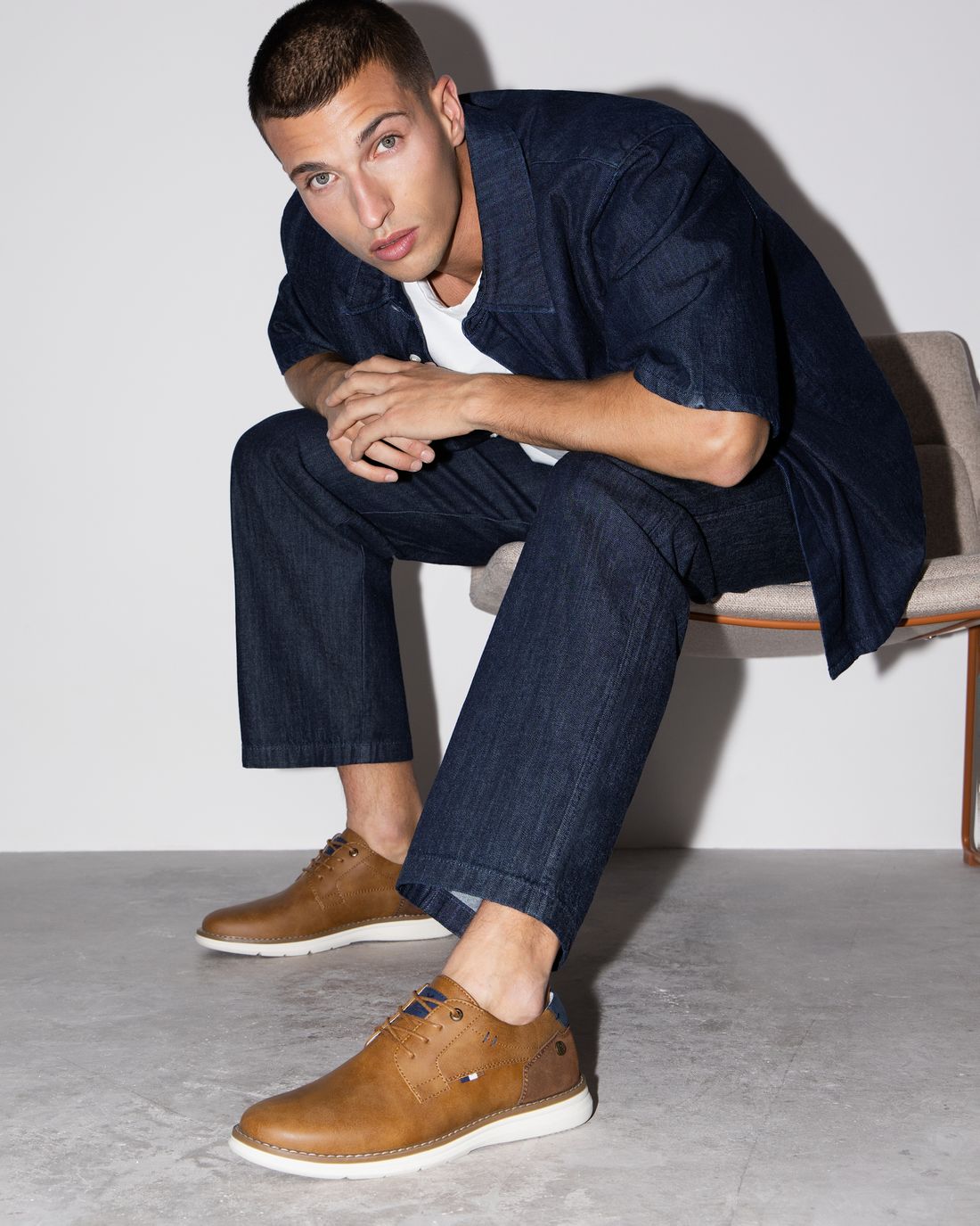 Zapato de hombre plano Xti 14577001