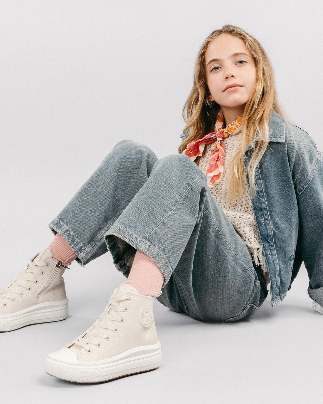 Zapatilla de niña plano Xti kids 15129703