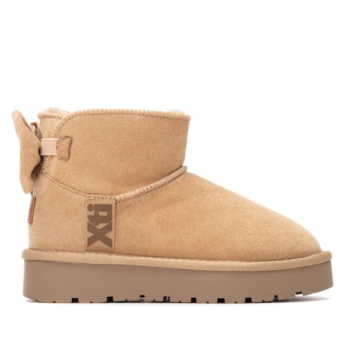 Botín De Niña XTI Kids - Textil Suave Con Forro De Pelo, Suela Antideslizante 3 Cm, Vegano Y Cómodo