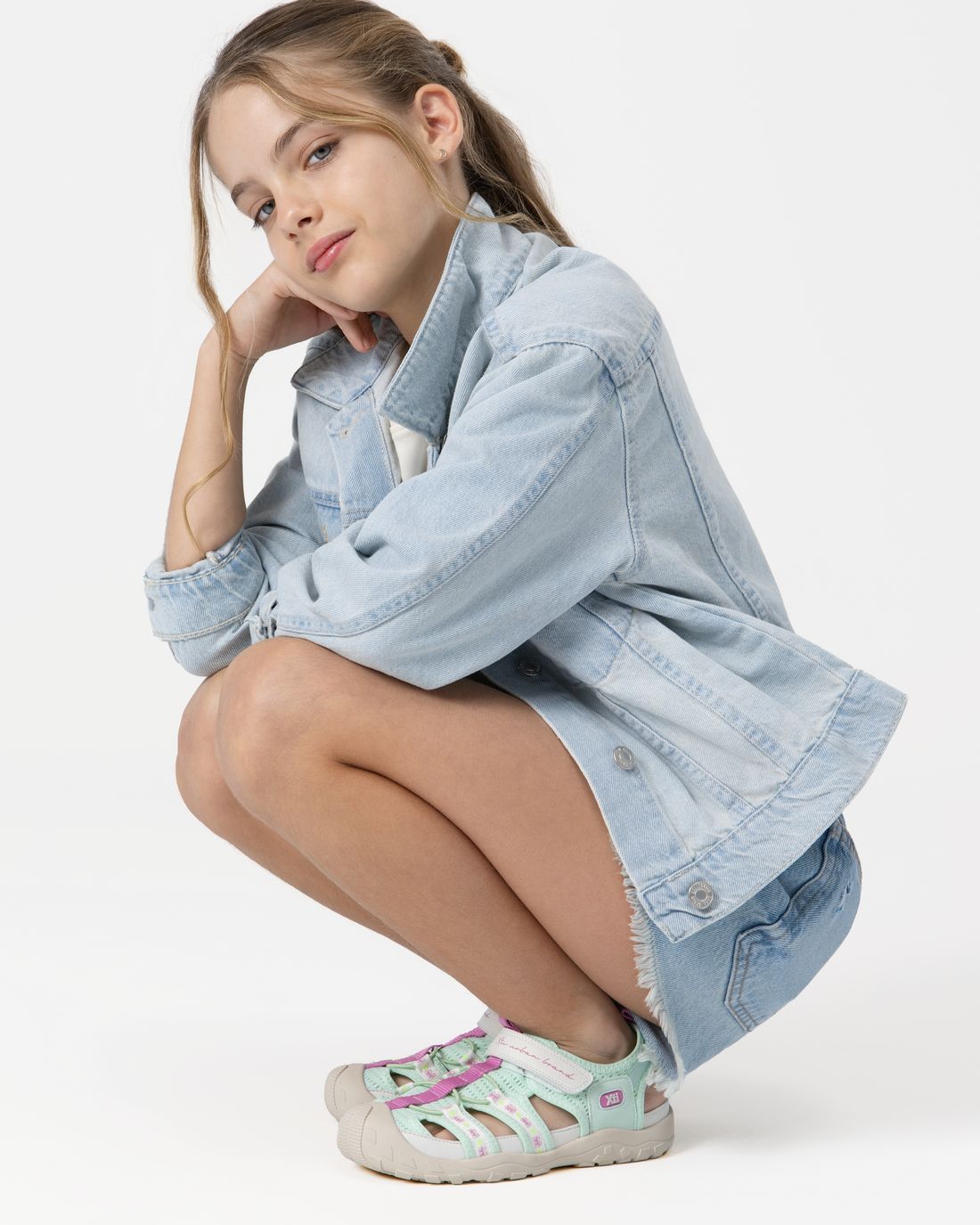 Sandalia de niña plano Xti kids 15310301