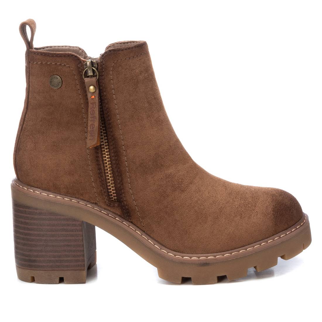 Camel Refresh Botines Mujer Botines Beige Botas Refresh Mujer