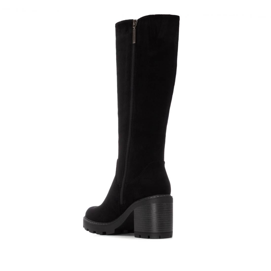 Bottines Noires Refresh - Pointure 41 EU - Simili Cuir - Style Bottillon - Neuf (Sans Emballage)