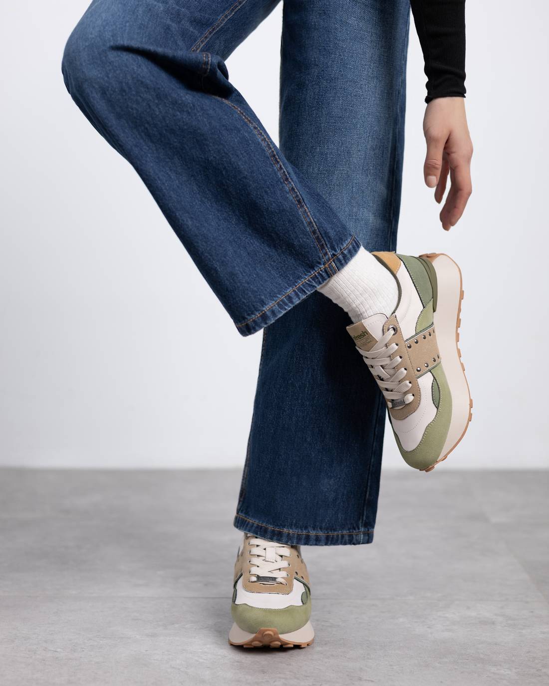 Zapatilla de mujer plano Refresh 17306403