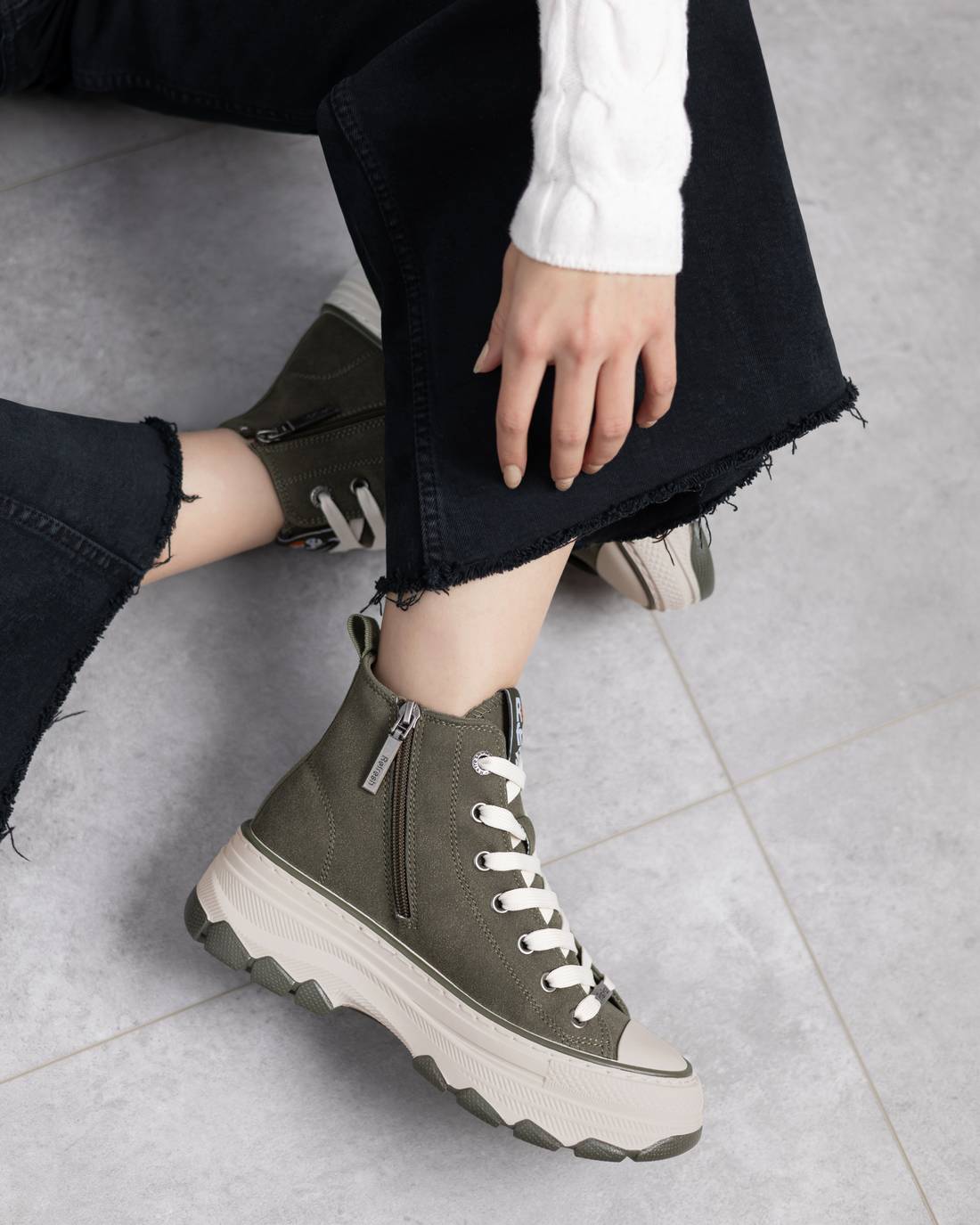 Zapatilla de mujer plano Refresh 17307803