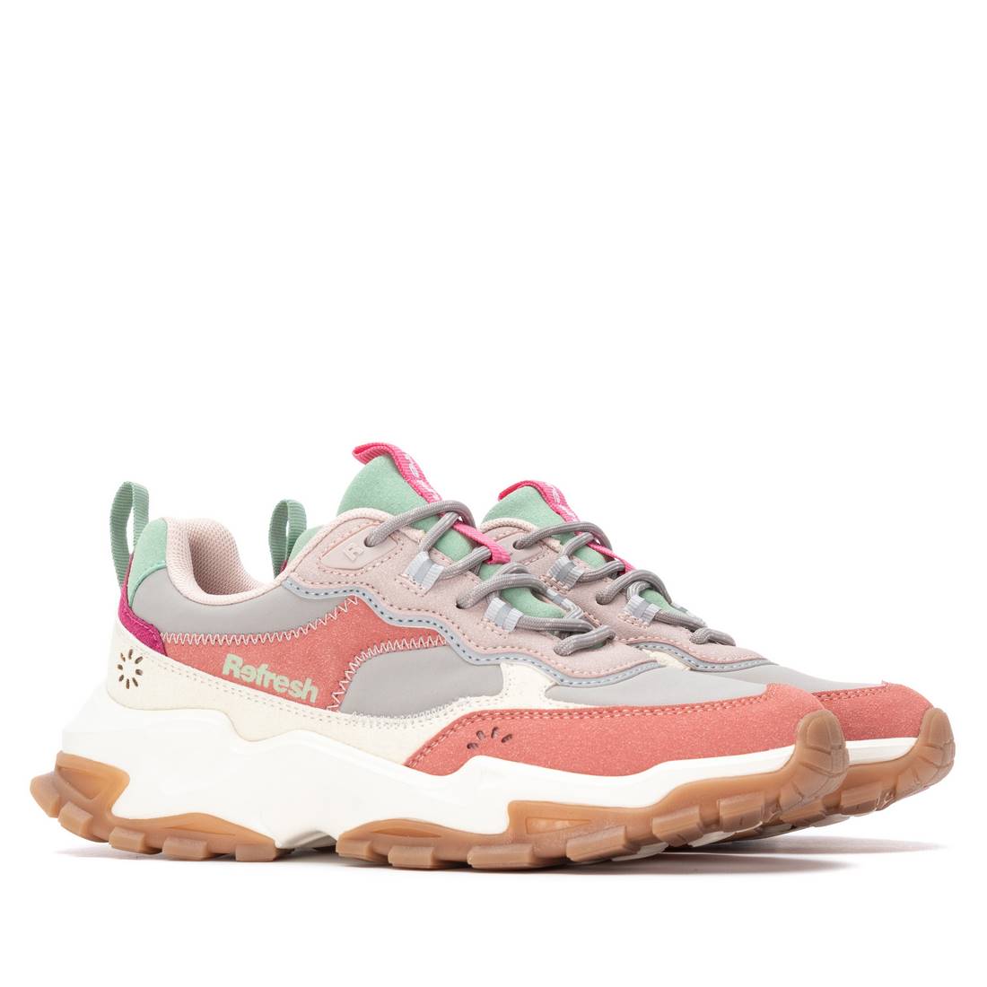 Zapatilla de mujer plano Refresh 17310405