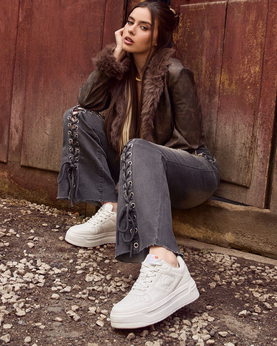 Zapatilla de mujer plano Refresh 17310902