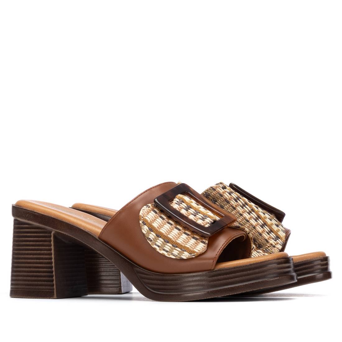 Sandalia de mujer con tacón Refresh 17502802