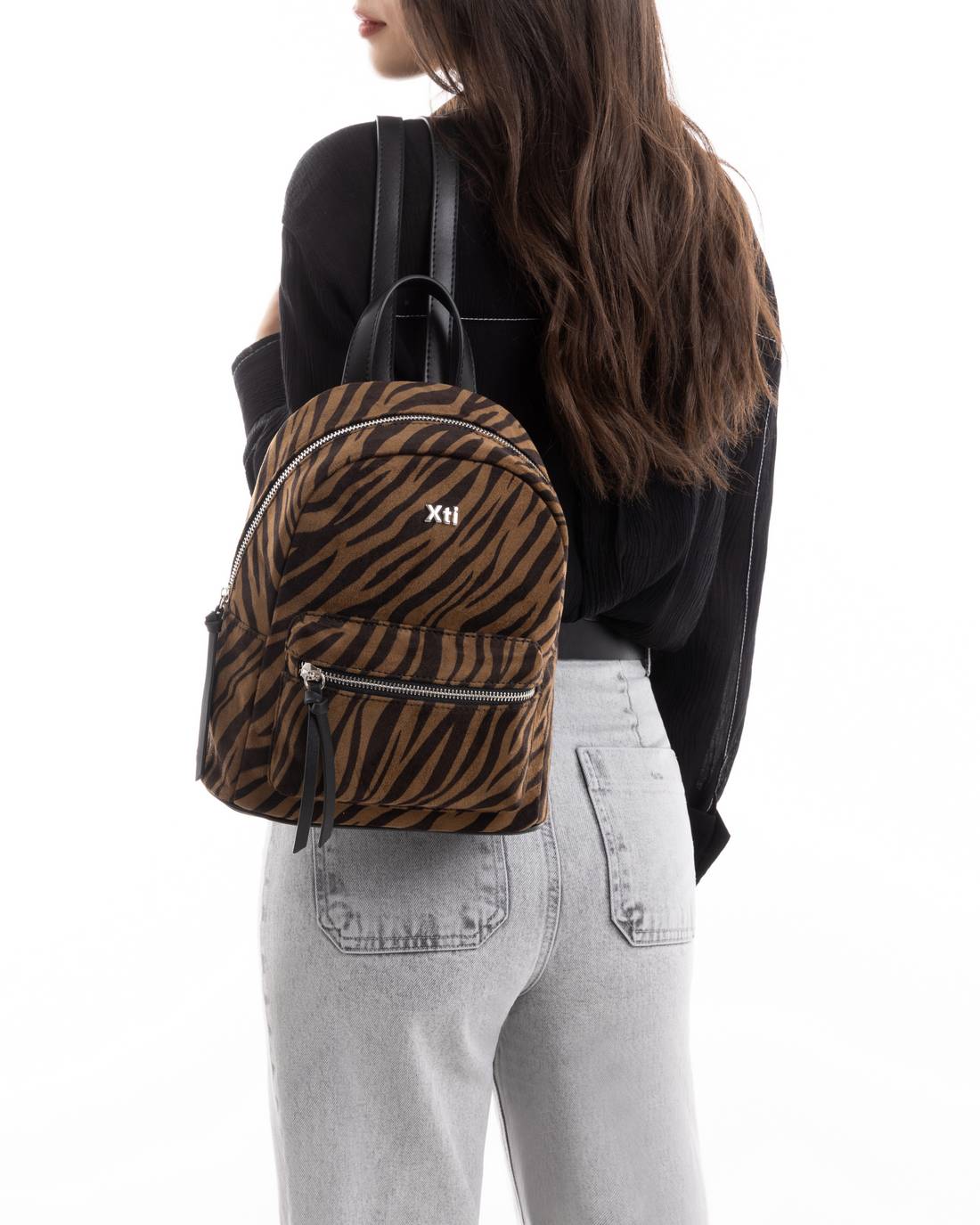 Bolso Sintético Negro Bolso Shoper XTI Para Mujer - Moderno, Práctico Y Perfecto Para El Día A Día Bolso Para Día Ocasiones